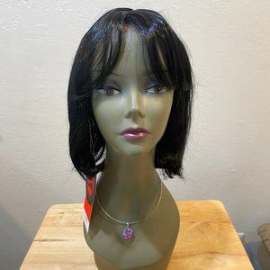 #25 SEPIA LACE TRIM NATURAL HAIR PART WIG